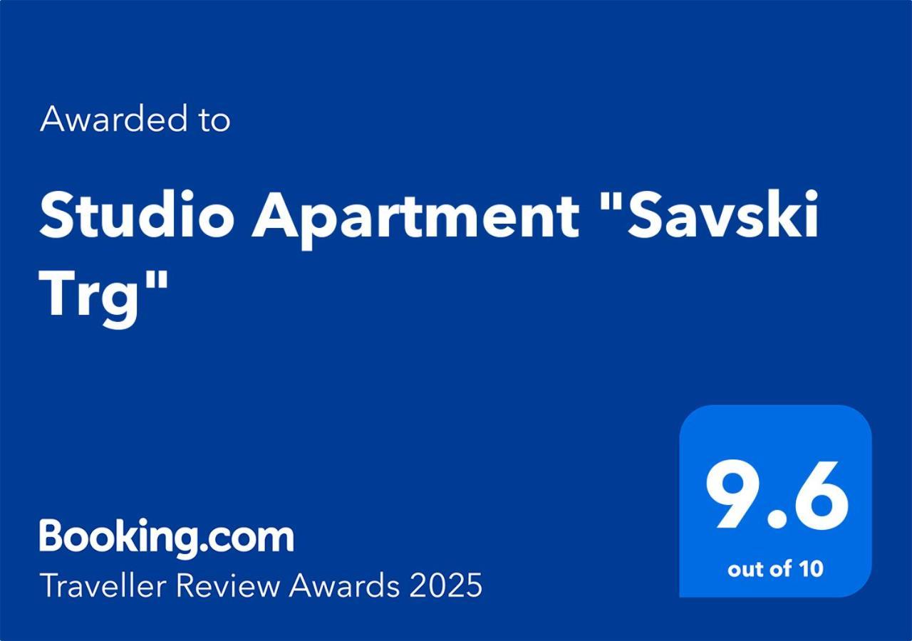 Studio Apartment "Savski Trg" Belgrado Exterior foto